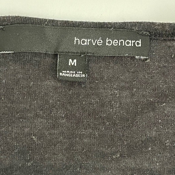 harvé bernard black medium gym top - Picture 5 of 6